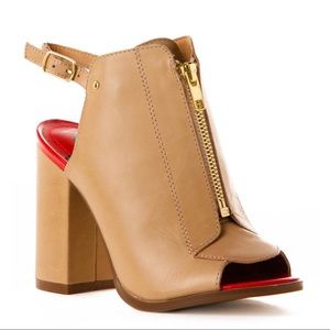 Kelsi Dagger Zip Front Heel
